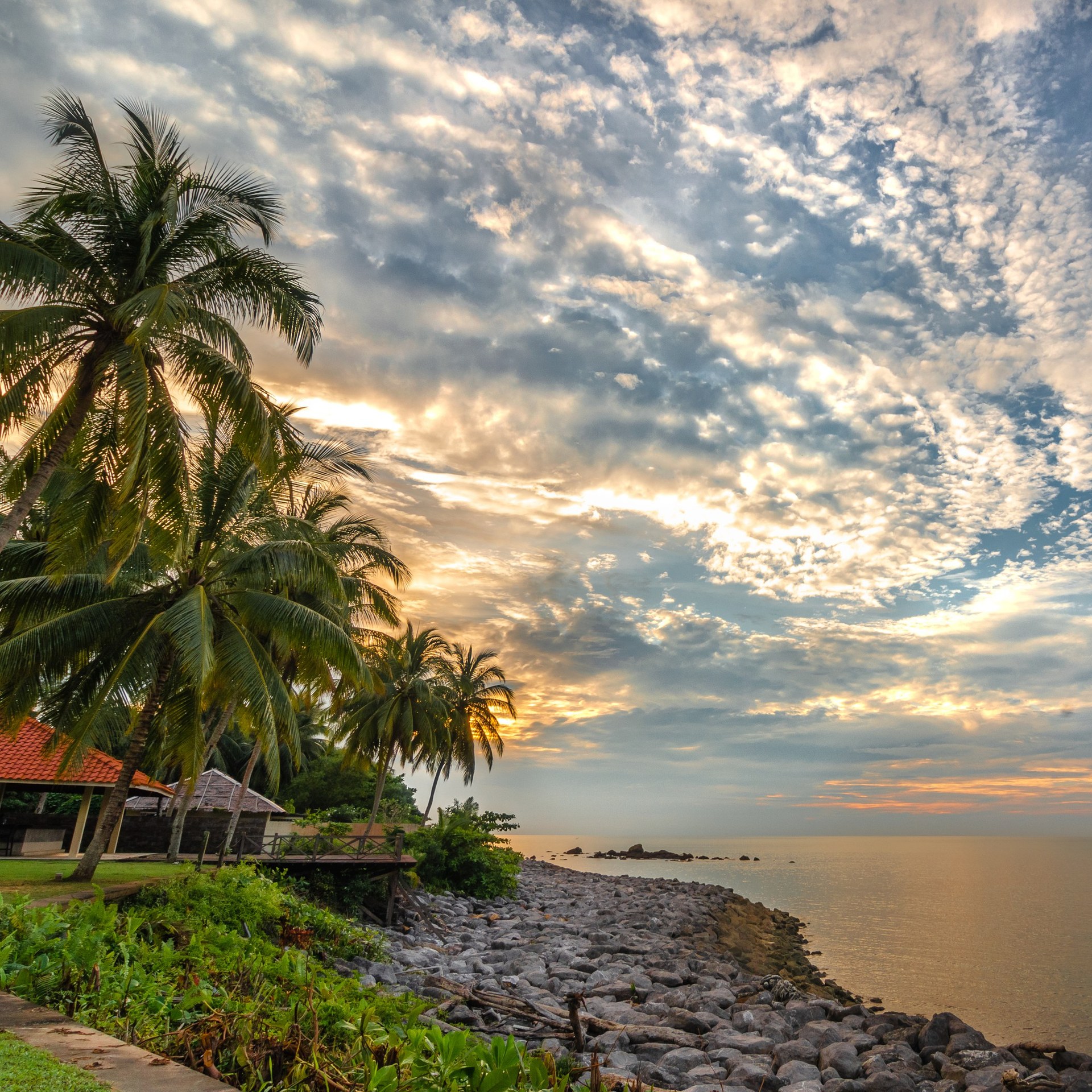 Goa coastal landscape