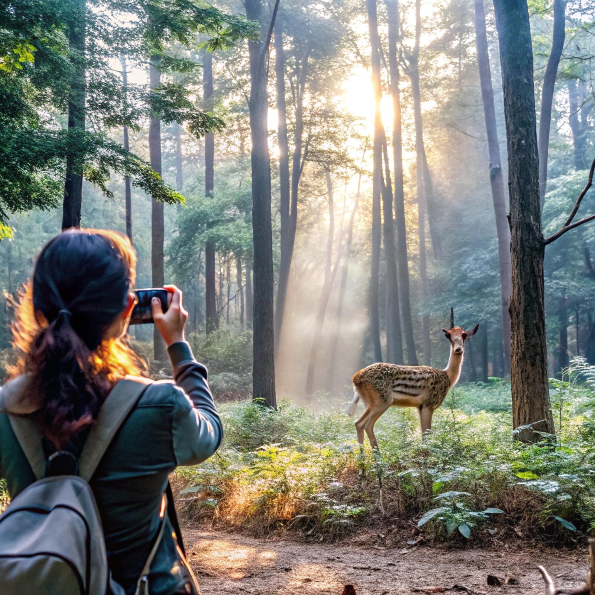Immersive nature experience